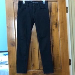 Black American Eagle Jeggings